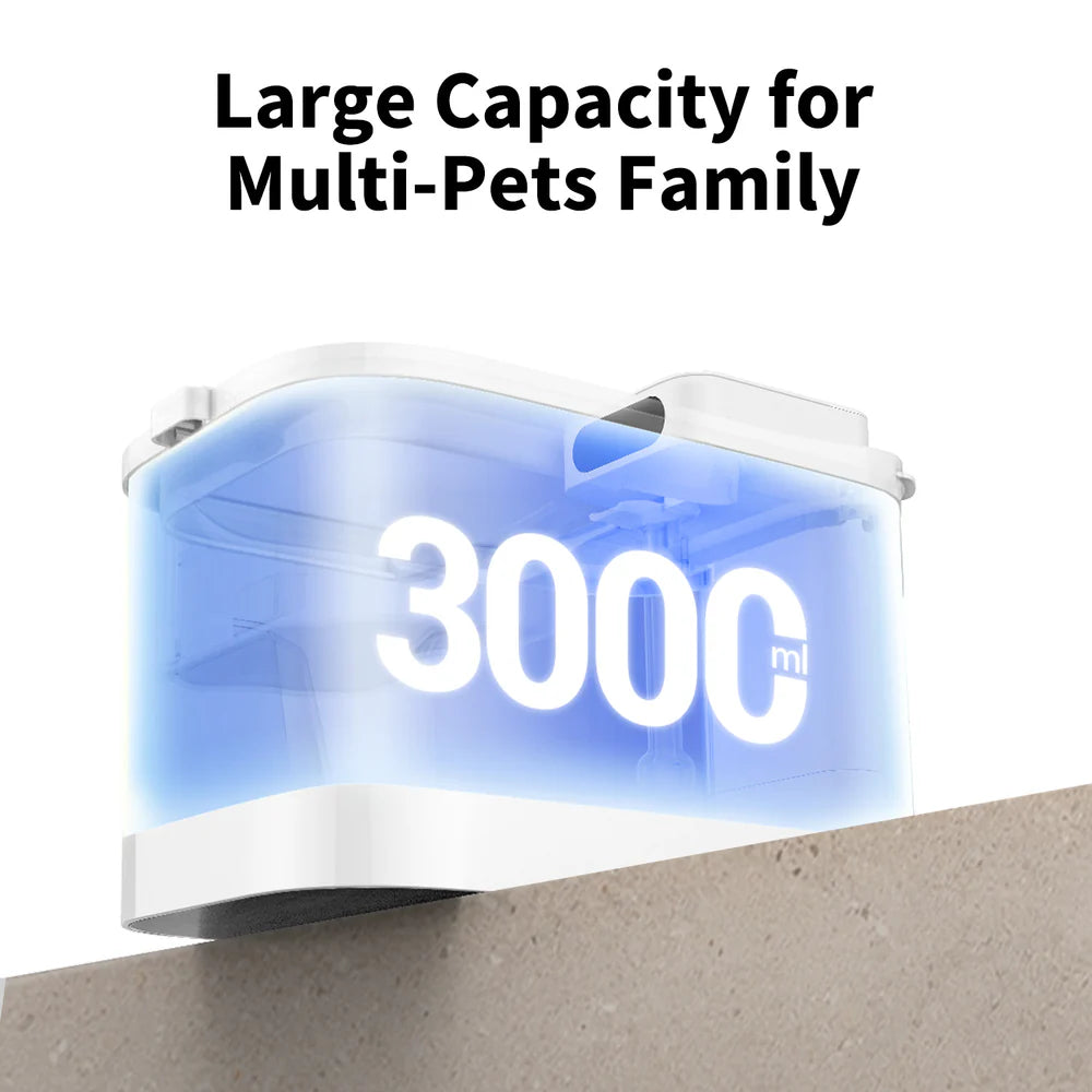 Petkit Eversweet Max 2.0 "CORDLESS" Automatic Pet Water Fountain - UVC Pump - 3L