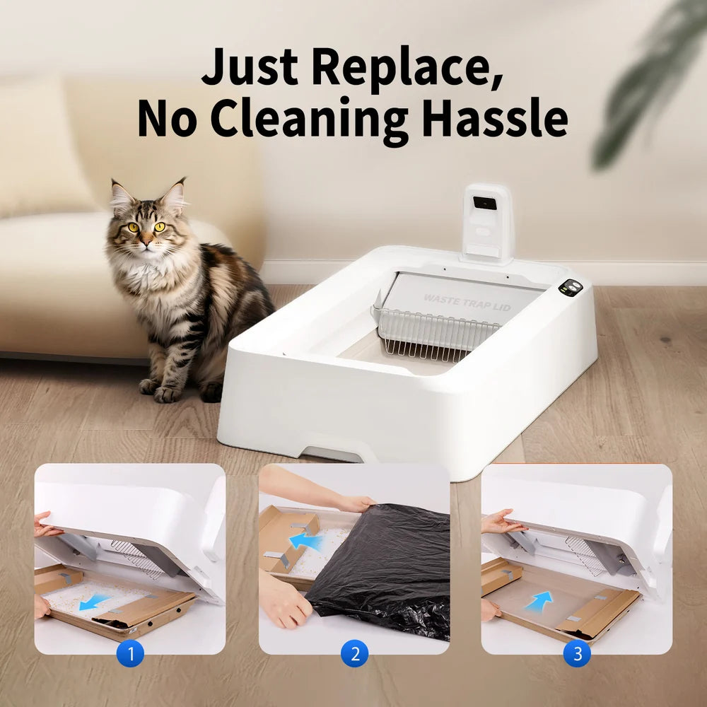 PETKIT Urine Monitor Crystal Litter Set - 4 Packs - Exclusively for Purobot Crystal Duo litter boxes (6975069306550)