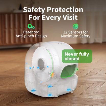 Petkit "Pura MAX 2.0" Upgraded Automatic Self Cleaning Cat Litter Box (6975069305028)