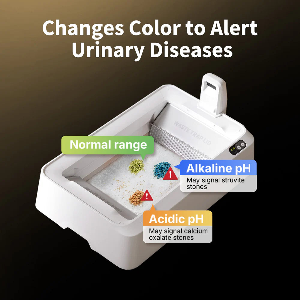 PETKIT Urine Monitor Crystal Litter Set - 4 Packs - Exclusively for Purobot Crystal Duo litter boxes (6975069306550)