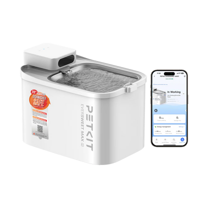 Petkit Eversweet Max 2.0 "CORDLESS" Automatic Pet Water Fountain - 3L