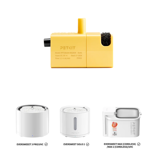 UVC Wireless Pump Replacement for Petkit Eversweet 3 PRO (UVC)/Eversweet Solo 2/Eversweet Max 2.0 (UVC) (6975069307459)